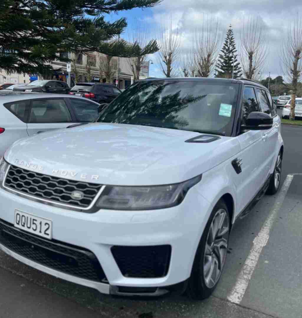 奥克兰 二手车 越野车 2018 路虎 LAND ROVER RANGE ROVER SPORT SDV6 HSE 3.0D/4WD / White / Suv(large)